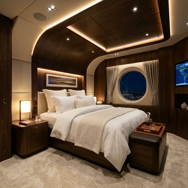 Bombardier Global 7500 interior